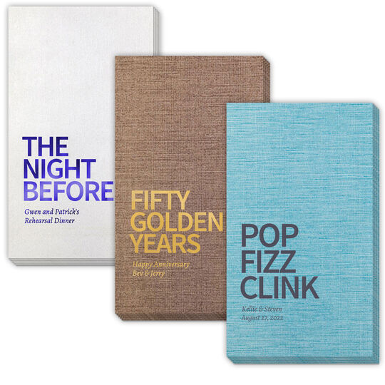 Create Your Own Headline Bamboo Luxe Guest Towels